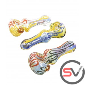 CURVED LINES HAND PIPE 5inch 3CT/PK